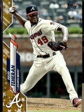 2020 Topps #195 Julio Teheran Gold Star