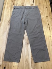 Carhartt B159 Tan Canvas Carpenter Loose Fit Work Pants Size 40x32