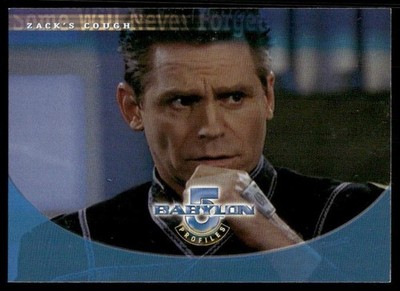 1999 SkyBox Babylon 5: Profiles #88 Some Will Never Forget Zack's Cough
