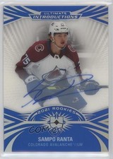 2021 Upper Deck Ultimate Collection Introductions Sampo Ranta #UI-62 Auto 0xm8