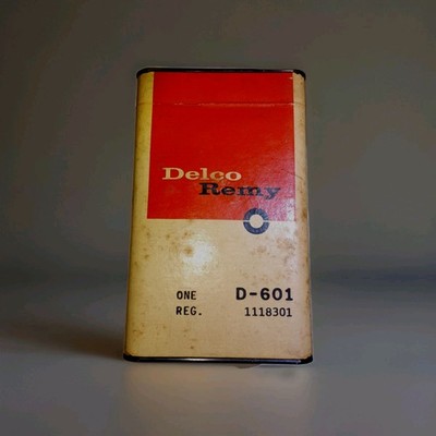 Delco Remy D 601 Voltage Regulator 1118301 Fits 63 66 Chevy C10 Impala Nova