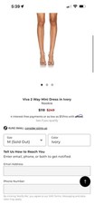 NEW Revolve NOOKIE Viva 2Way Gown Prima size MEDIUM NWT