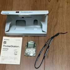 Boxed Sony Official PS1 POCKET STATION Console Clear SCPH-4000 Playstation PS