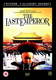 The Last Emperor BERNARDO BETOLUCCI RARE (UK RELEASE) DVD