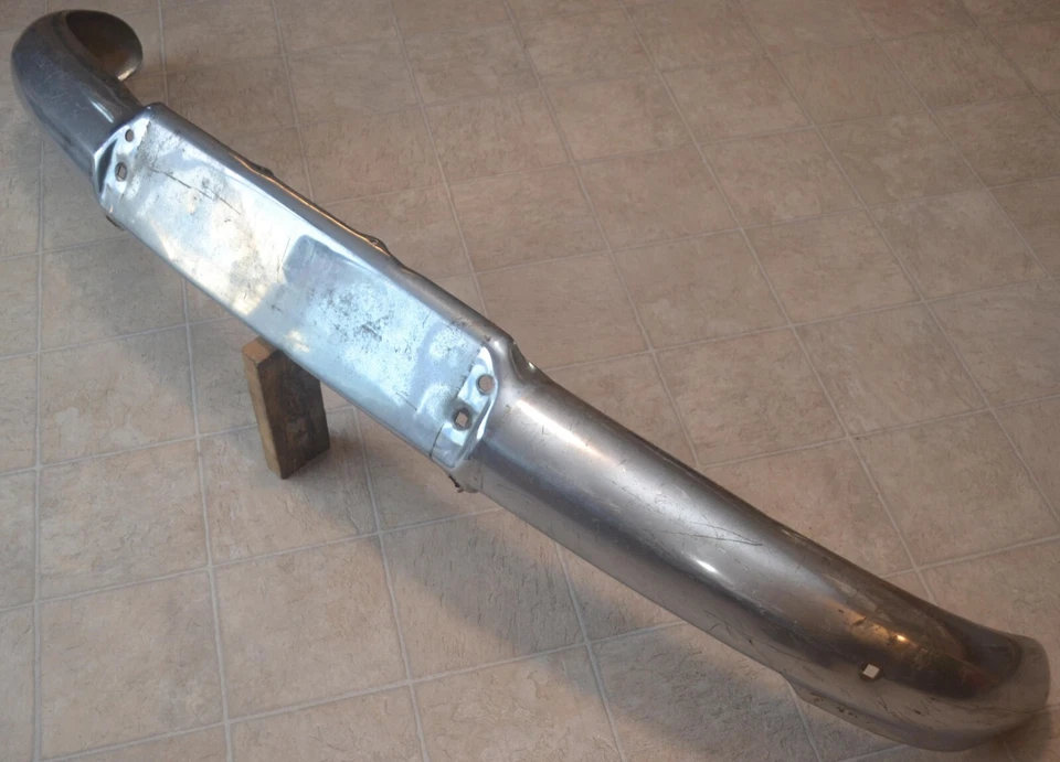 Buick Super & Roadmaster 1949 parachoques delantero cromado, serie original OEM 50/70 Foto 4 de 4