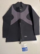 HEVTO Wetsuit Jacket, Size S3 Unisex, new W/O Tags Black And Gray Full Zip