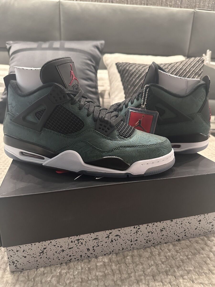 Air Jordan 4 Green Laser F&F | eBay Air Jordan 4 Green Laser F&F | eBay