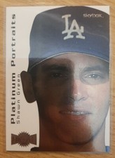 2000 SKYBOX METAL PLATINUM PORTRAITS SHAWN GREEN #10 LOS ANGELES DODGERS