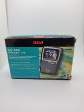 Vintage Tested RCA Portable Handheld 2.3 LCD COLOR Pocket TV Monitor 16-3063 Box