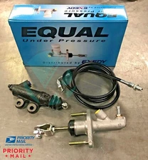 Exedy Master & Slave Cylinder & Stainles Clutch Line Kit For 94-01 Acura Integra