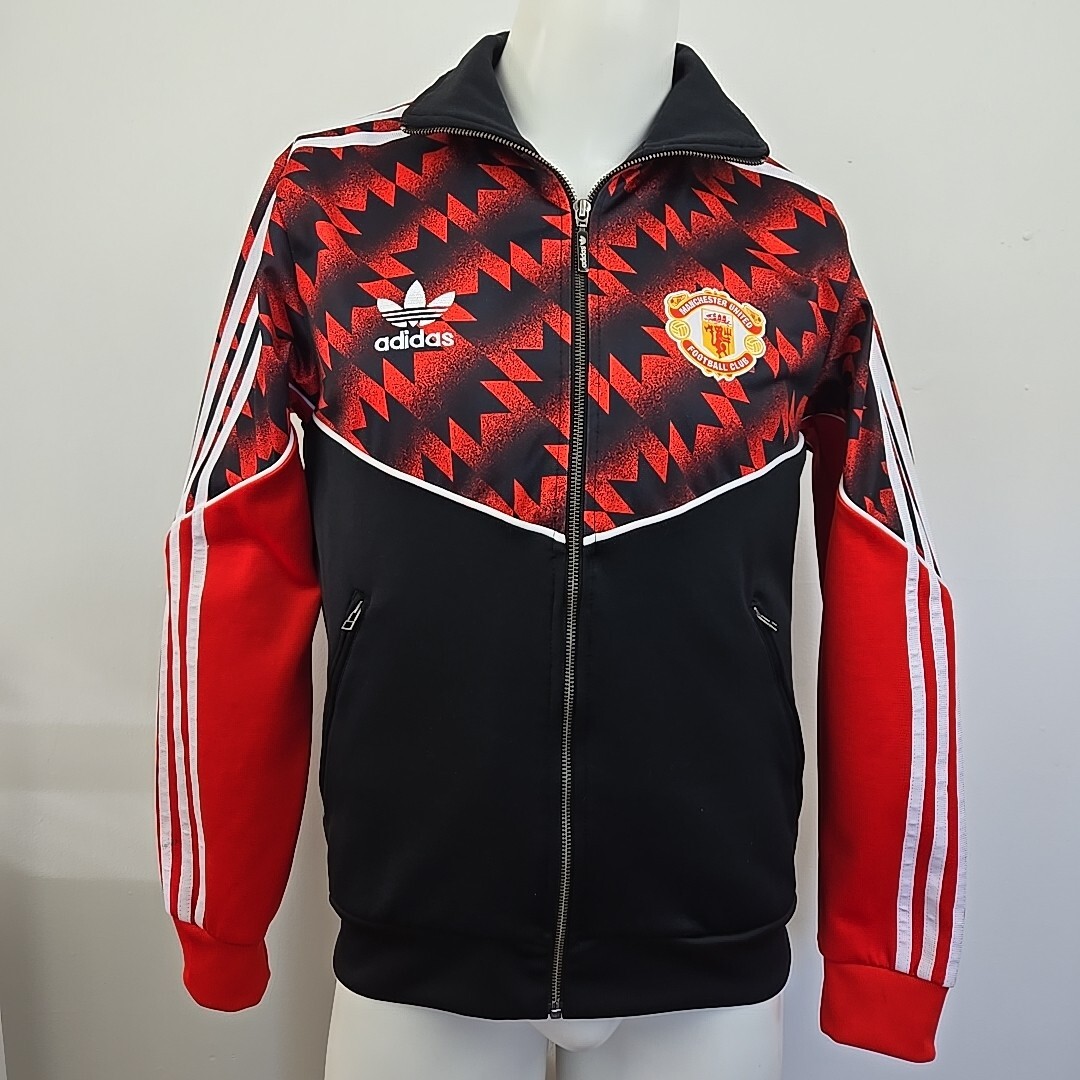 Manchester United FC Football Soccer Track Jacket Adidas 2015 Mens