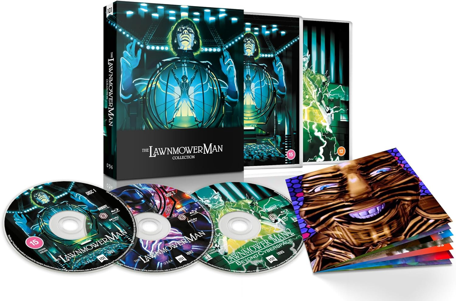 The Lawnmower Man 1 / 2  - Limited Edition Box Set   Blu Ray - New &Sealed