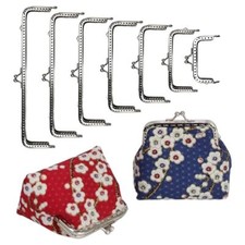 Metal Purse Frame Kiss Clasp Bag Hardware Bag Kiss Clasp Lock  Bag Making