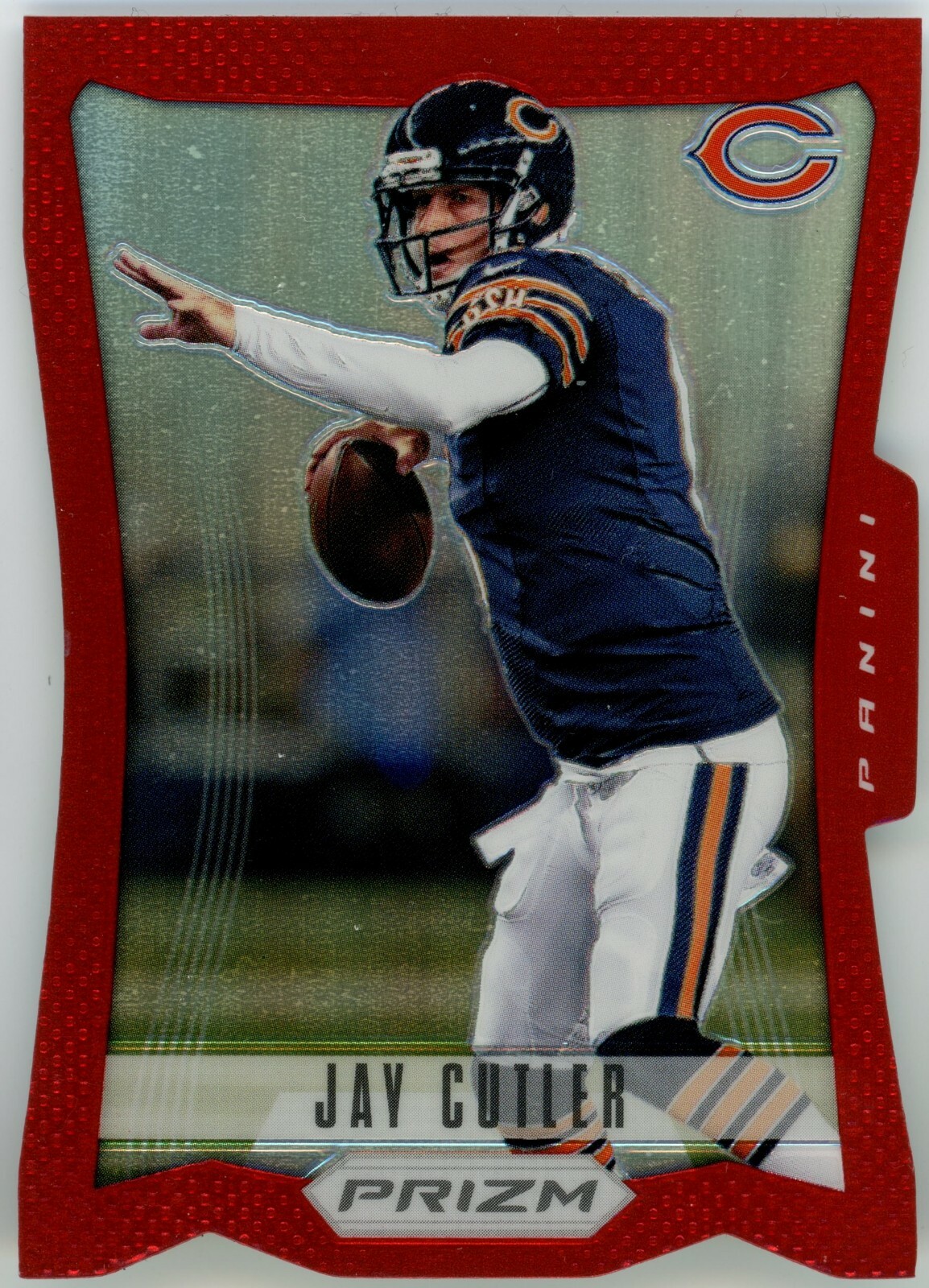 2012 Panini Prizm Red Die Cut Jay Cutler #35