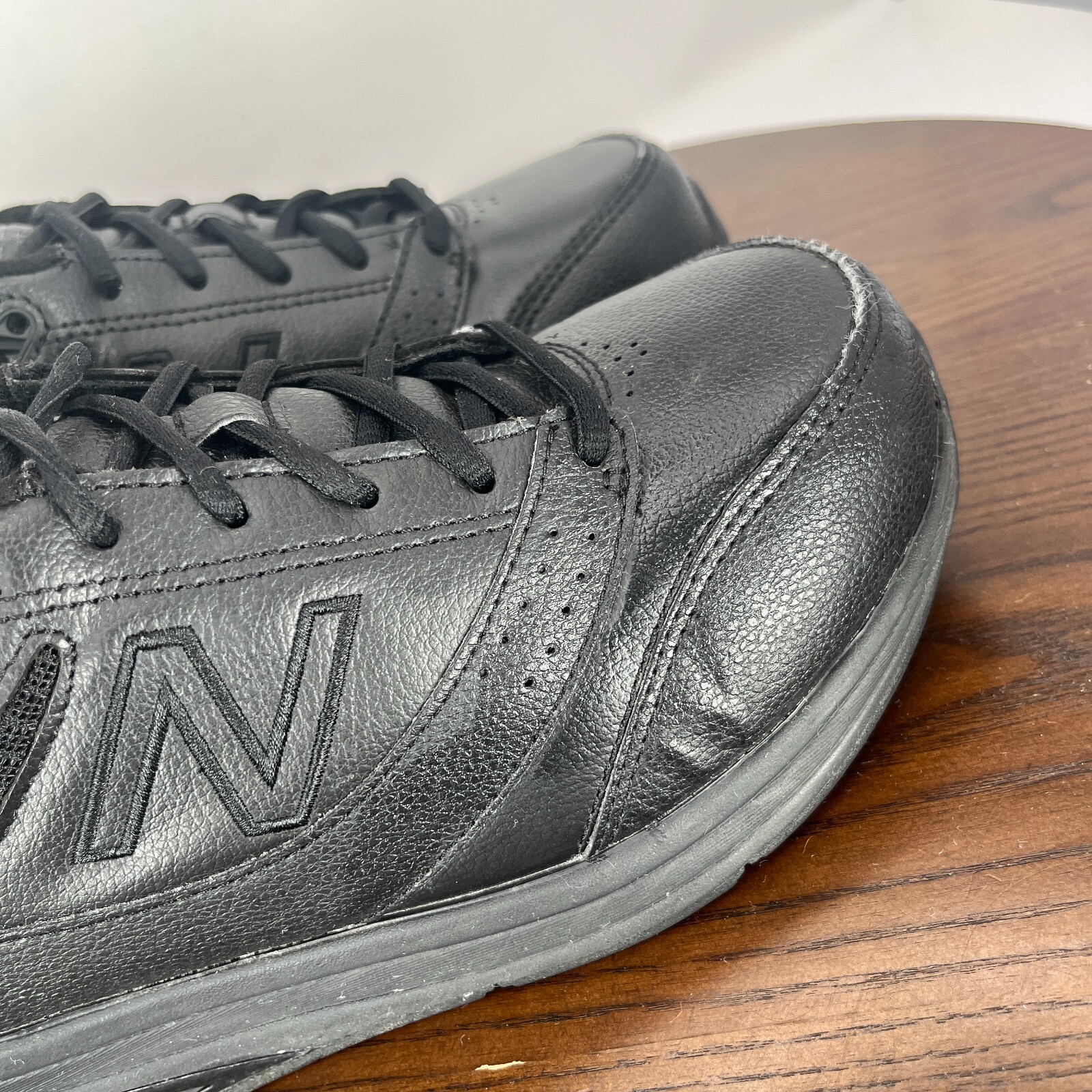 New Balance 928v3 Shoes Men's 7 2E Wide Black Leather Rollbar Walking Sneakers thumbnail 13