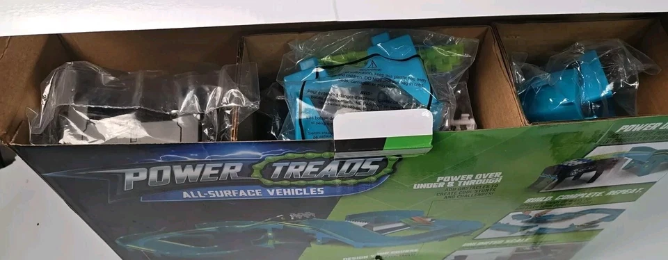 All-Surface Toy Vehicles Full Throttle Pack 40+ Pcs w/ Glow-in-The Dark Treads - Image 3 of 4