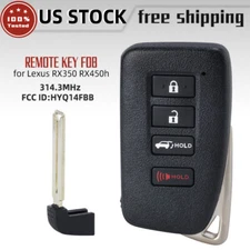 Replacement For Lexus RX350 RX450H Smart key keyless remote fob HYQ14FBB -0010