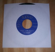 Bill Doggett EX 45 Honky Tonk Part I II King