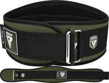 Weight Lifting Belt by RDX, Weight Training Powerlifting Belt, Fitness Gym Belt