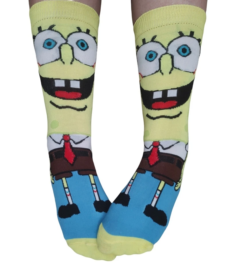 Juego de calcetines Bob Esponja y Patrick niñas/niños Foto 3 de 4