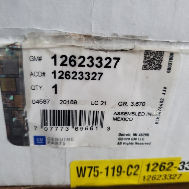 ACDelco Engine Control Module (ECM) - New 12633238 | O'Reilly Auto Parts