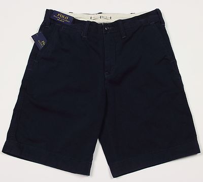 未使用 Polo by Ralph Lauren FATIGUE SHORT Men's POLO RALPH LAUREN Navy Blue Logo Fatigue Utility Shorts 30