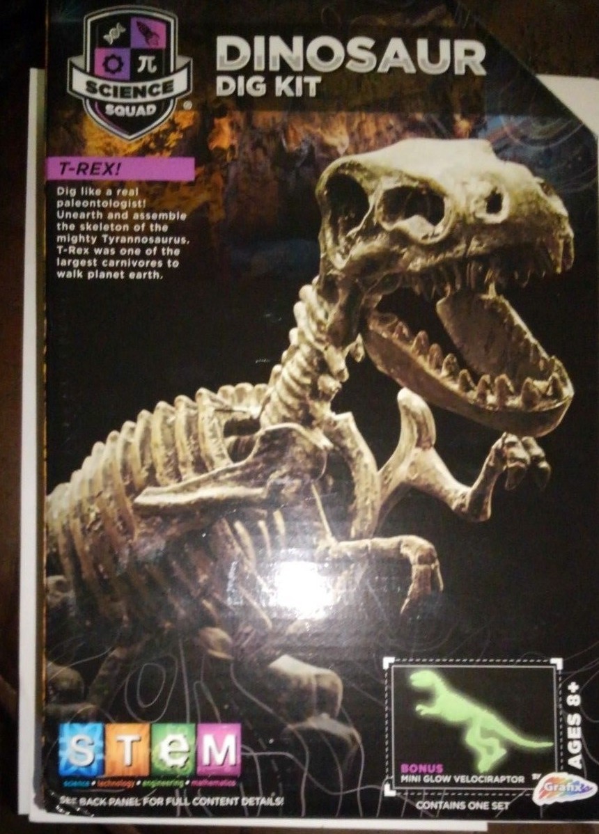 dinosaur dig kit science squad