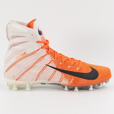Nike Vapor Untouchable 3 Elite Flyknit Orange White AO3006-118 Football Cleats Nike Vapor Untouchable 3 Elite Football Cleats White Orange  main image 4
