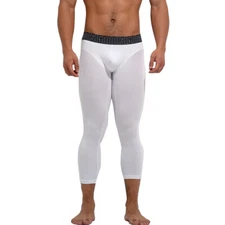 IGOODIS Men's U-Pouch Modal Seven-tenths Long johns Thin Underwear  U1002