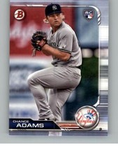 2019 Bowman Chance Adams 69  RC  New York Yankees