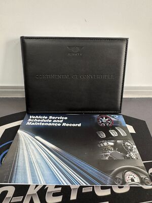 BENTLEY CONTINENTAL GT CABRIO OWNERS PACK / HANDBOOK / MANUAL 18~24 (2019)!