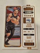 2022-2023 Panini Contenders Jalen Suggs Bronze Game Ticket #58 Orlando Magic