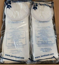 Janitized JAN-PTQV-2(10) Paper Premium Commercial Vacuum Bag Case of 100