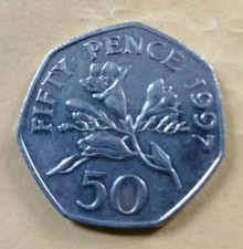  Bailiwick of Guernsey 1997 50p circulated coin  
