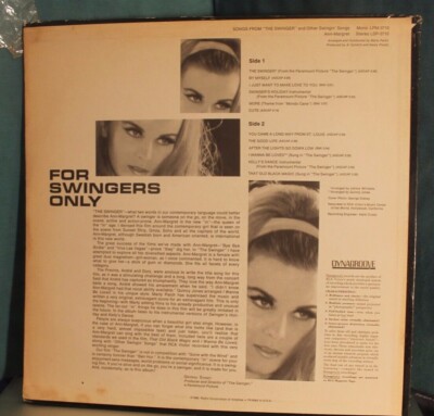 ANN MARGRET---SONGS FROM THE SWINGER(1966) | eBay
