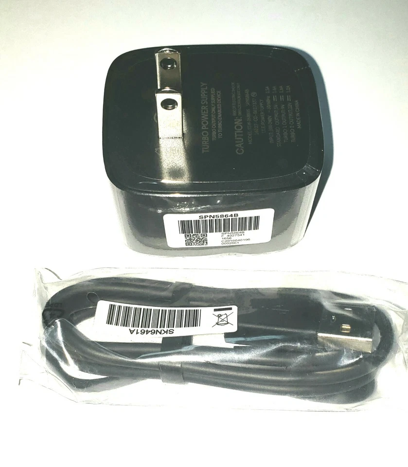 Motorola turbo charger 15-W OEM (20) Wholesale sealed Packed /Microcable - Image 4 of 4