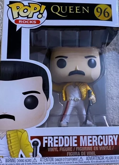 Funko Pop Rocks Queen Freddie Mercury Wembley Stadium 96 NIB eBay