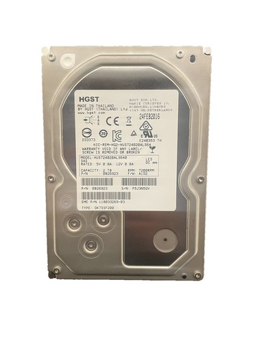 WD HGST 10TB 7.2K SAS 12Gbps 3.5'' 512e HDD HUH721010AL5200 | eBay