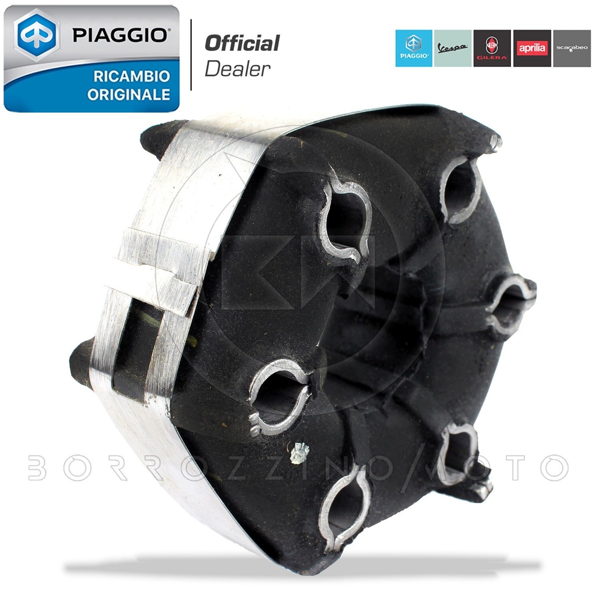 Original Rear Hub Wheel Elastic Joint Piaggio Ape Poker Diesel 420