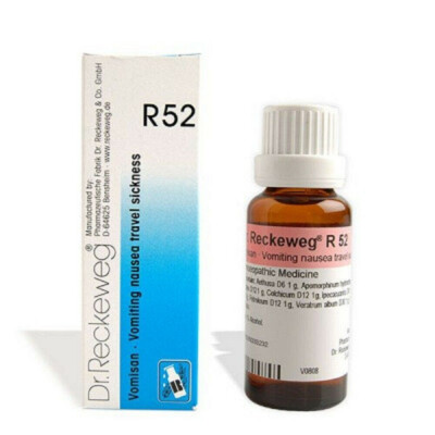 UK Lager Dr. Reckeweg R52 Reisekrankheit Tropfen 22 ml, schneller Versand