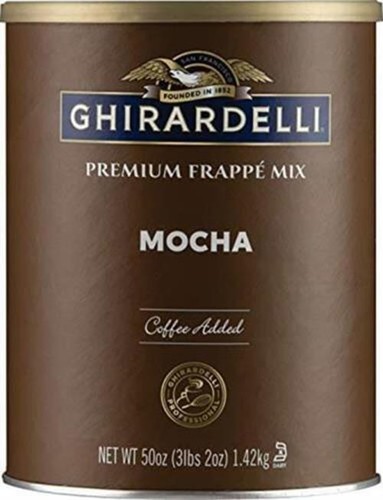 Ghirardelli Mocha Frappe, Powder, 3.12 lb