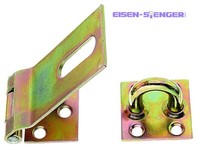 Gah Alberts-348359-Sicherheits-ÜBerfalle, Galvanisch Gelb Verzinkt, 85 X 37 Mm