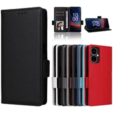 For Boost Mobile Celero 5G 2024, Luxury Wallet Flip Leather Stand Case Cover