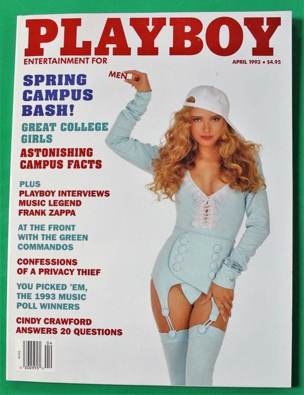 PLAYBOY APRIL 1993 - PLAYMATE NICOLE WOOD - COLLEGE GIRLS PICTORIAL