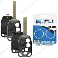 2 Replacement for 2011 2012 2013 Honda Odyssey Remote Car Key Fob Shell Case