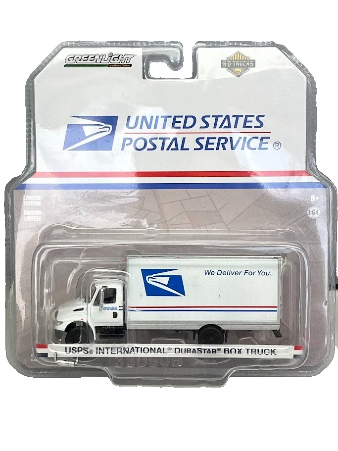 2x USPS Post RAM Promaster Durastar Scatola Camion 1/64 Modellino Auto - Immagine 4 di 4