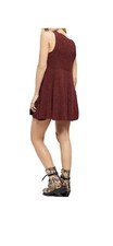 Free People Dress Size XS Waterfall Ruffle NWT Sleeveless Sweater Dress Comfy