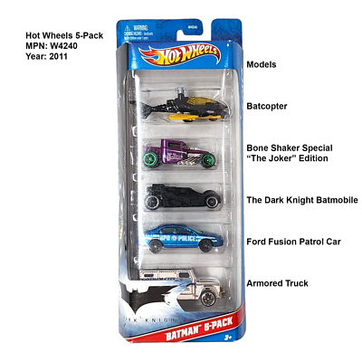 HOT WHEELS 5 Pack Multi Gift Packs HW | eBay