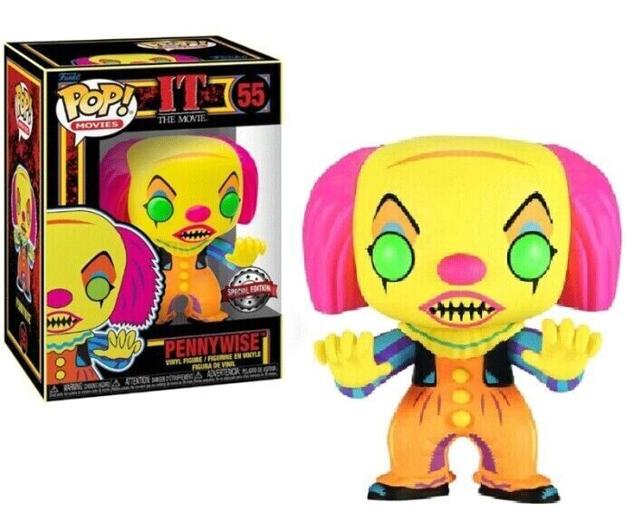 Funko It (1990) Pennywise Black Light Us Exclusive Pop! Vinyl - Image 2
