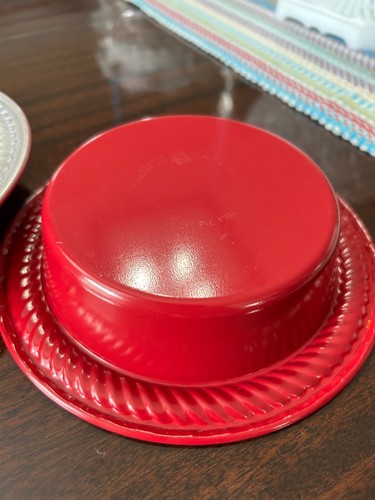 Set di 2 mini teglie per torte Nordic Ware circa 7" utensili da forno compatti naturali - Foto 3 di 7